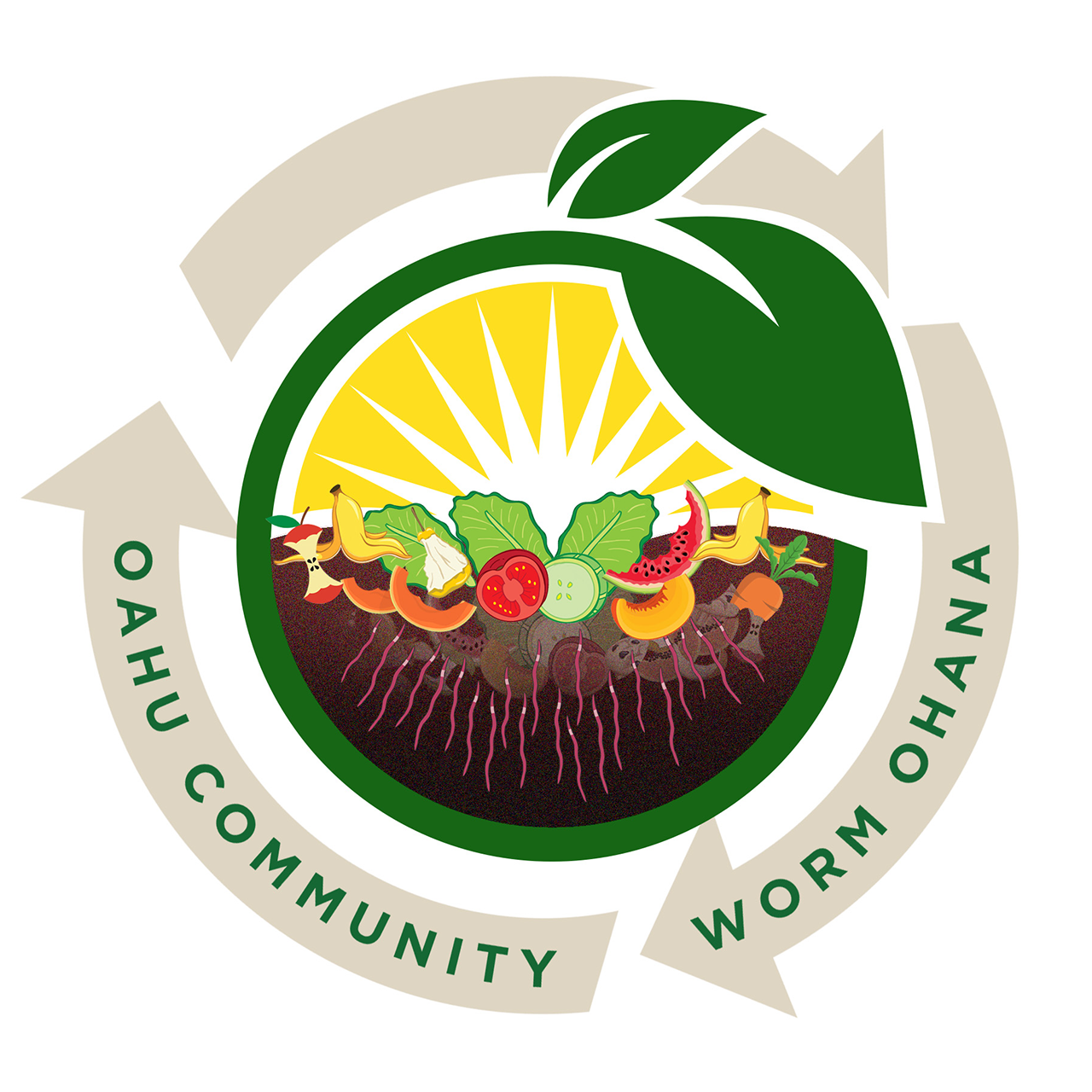 Worm Ohana Logo