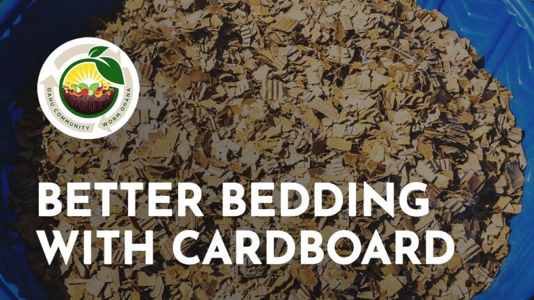 Better Bedding With Cardboard